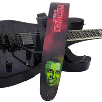 Thumbnail for SCARS OF DRACULA BY Hammer Films PRINTED LEATHER GUITAR STRAP