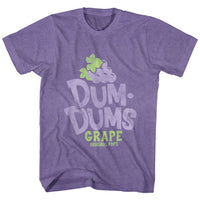 Thumbnail for DUM DUMS-GRAPE-PURPLE HEATHER ADULT S/S TSHIRT