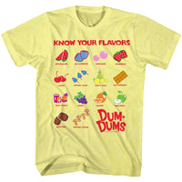 Thumbnail for DUM DUMS-DUM DUMS-YELLOW HEATHER ADULT S/S TSHIRT