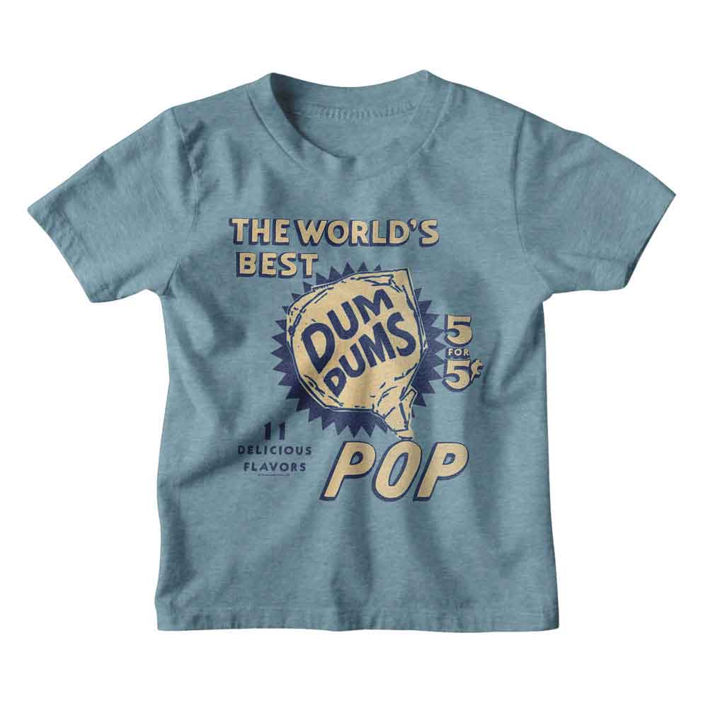 DUM DUMS-DUM DUMS FIVE FOR FIVE-VINTAGE INDIGO TODDLER S/S TSHIRT