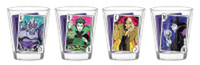 Thumbnail for Disney Villains Cards  4pc. 1.5oz. Mini Glass Set 4x1 – 24 pc ppk ($6.00 each)