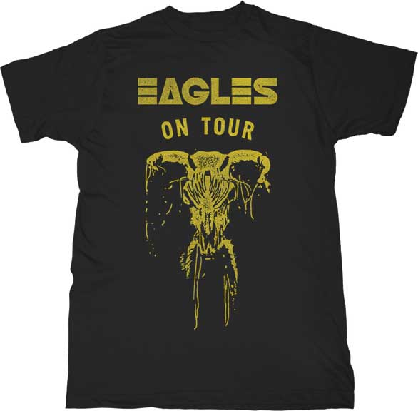 ON TOUR SKULL MENS T-SHIRT
