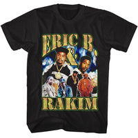 Thumbnail for ERIC B AND RAKIM-ERIC B AND RAKIM GROUP BOOTLEG-BLACK ADULT S/S TSHIRT