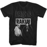 Thumbnail for ERIC B AND RAKIM-ERIC B AND RAKIM BLACKOUT-BLACK ADULT S/S TSHIRT