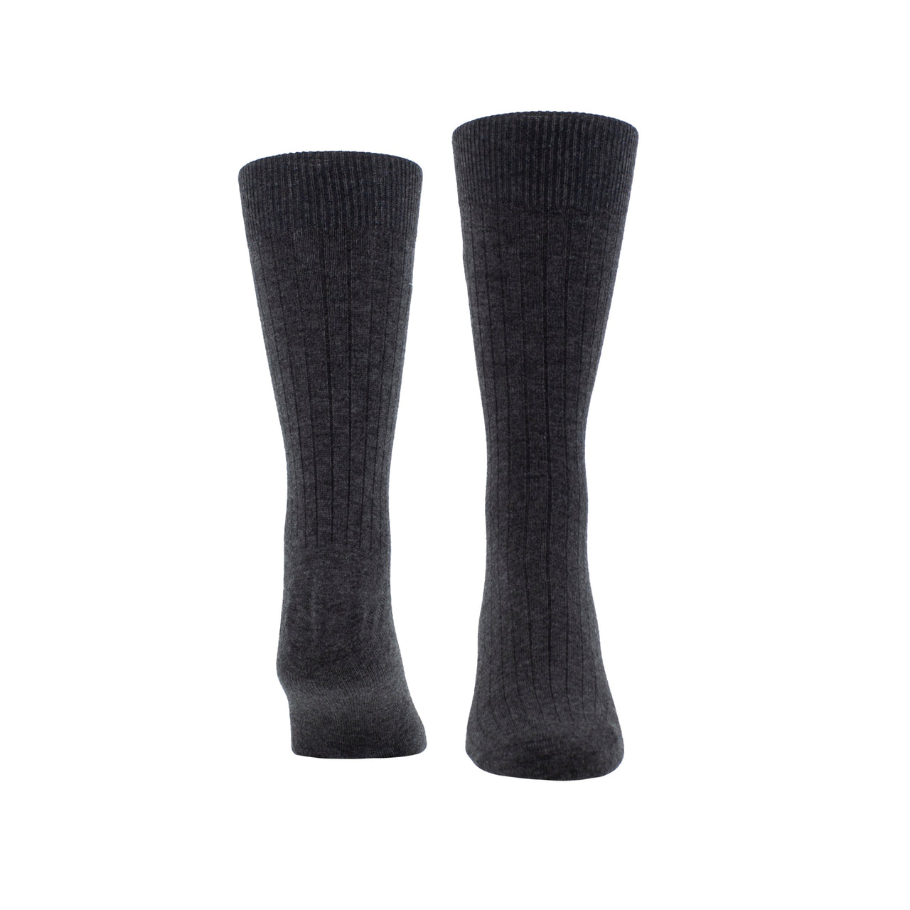PERRI MENS EVERYDAY PREMIUM RIB WOOL CREW SOCK, 1 PAIR