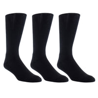 Thumbnail for PERRI EVERYDAY MENS CLASSIC CUSHION SOLE - COTTON CREW, 3PAIR