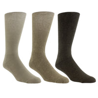 Thumbnail for PERRI EVERYDAY MENS CLASSIC CUSHION SOLE - COTTON CREW, 3PAIR