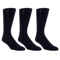 Thumbnail for PERRI EVERYDAY MENS CLASSIC CUSHION SOLE - COTTON CREW, 3PAIR