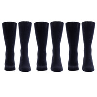 Thumbnail for PERRI EVERYDAY MENS CLASSIC CUSHION SOLE - COTTON CREW, 3PAIR