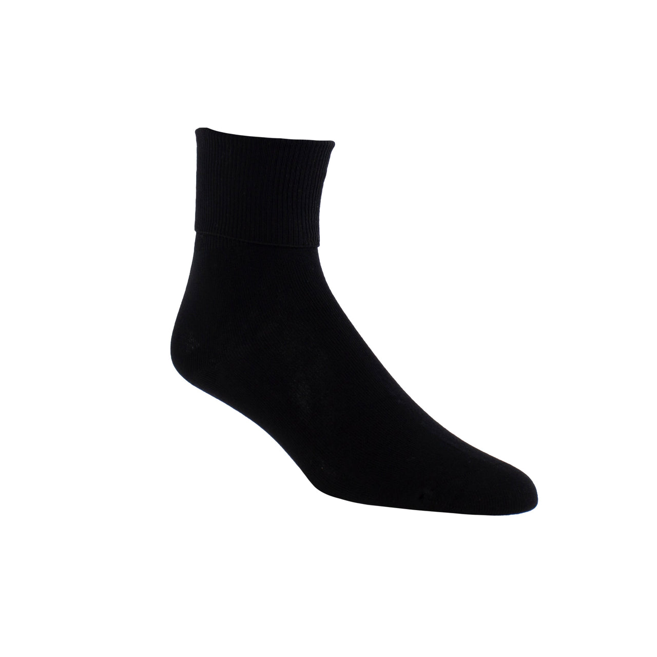 PERRI Basics CLASSIC TURN CUFF-COTTON ANKLET, 1PAIR