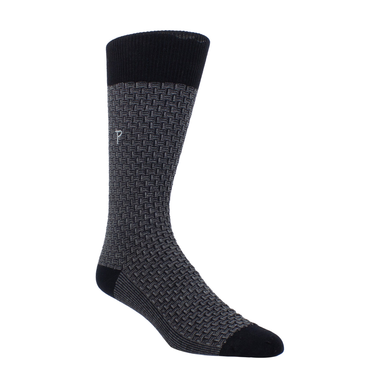 PERRI Basics DOGBONE TEXTURE CREW, 1PAIR
