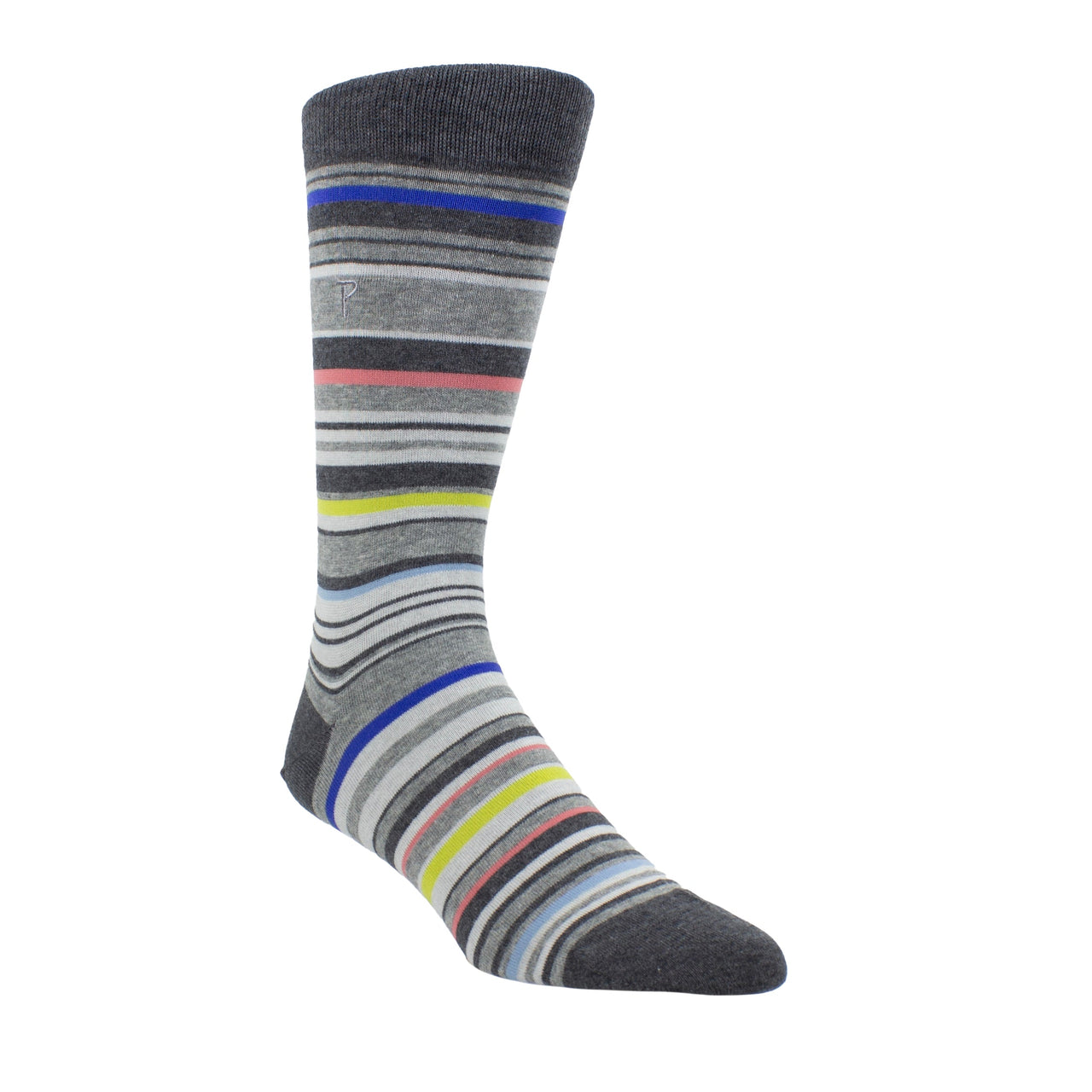 PERRI Basics MULTI STRIPES CREW, 1PAIR
