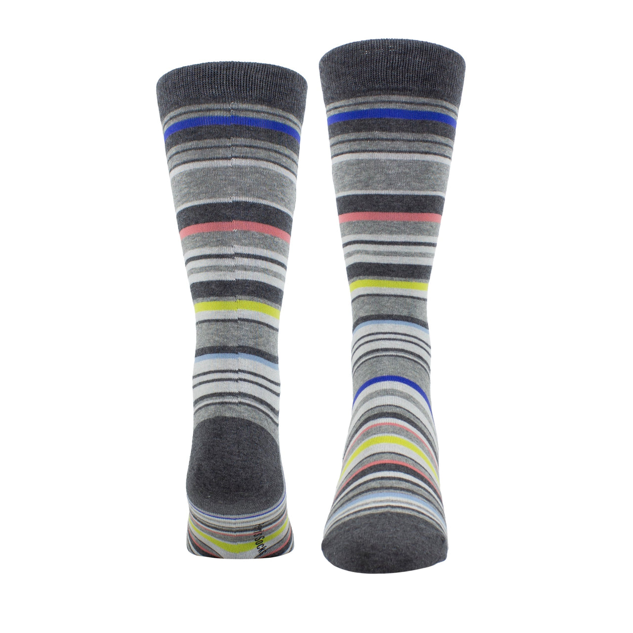 PERRI Basics MULTI STRIPES CREW, 1PAIR