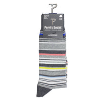 Thumbnail for PERRI Basics MULTI STRIPES CREW, 1PAIR