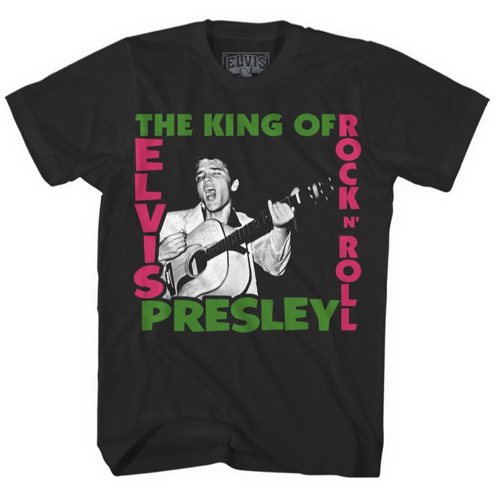Elvis Presley The King of Rock Tee