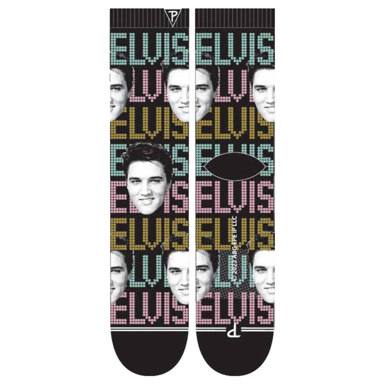 ELVIS FACES socks, 1 PAIR