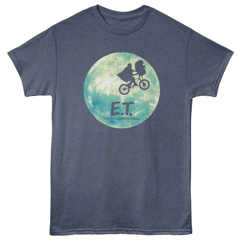 E.T. The Extra Terrestrial - Bike And Moon T-Shirt
