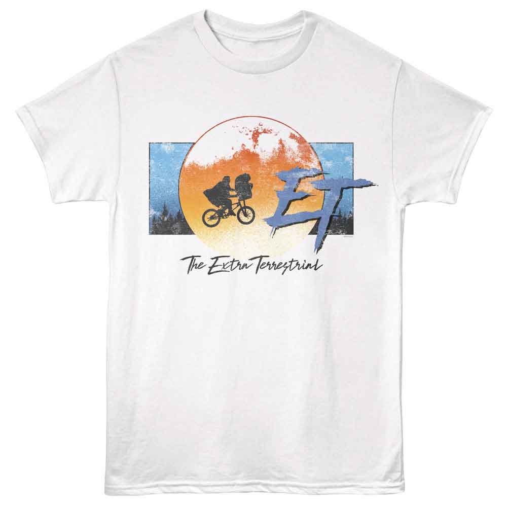 E.T. The Extra Terrestrial - Moon Forest And Bike T-Shirt