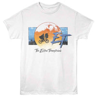 Thumbnail for E.T. The Extra Terrestrial - Moon Forest And Bike T-Shirt