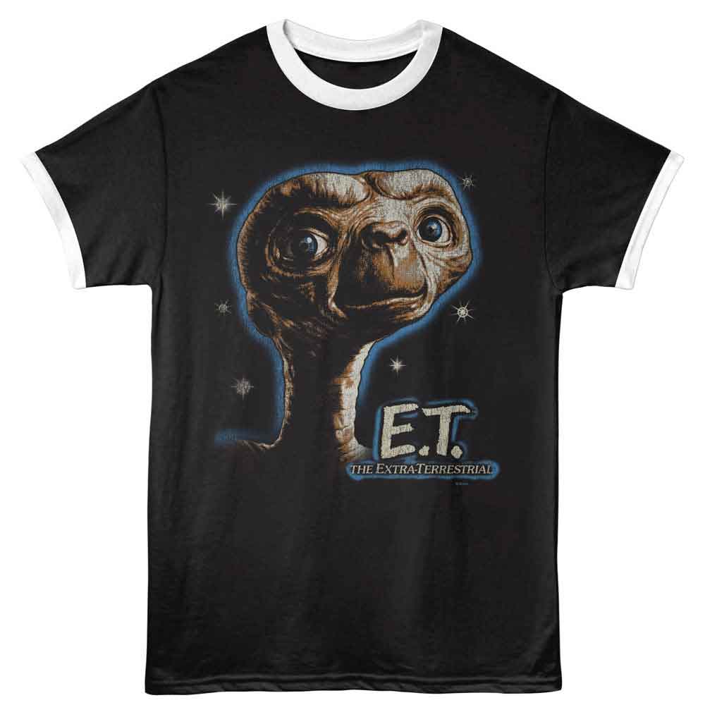 E.T. The Extra Terrestrial - ET Portrait Ringer Tee