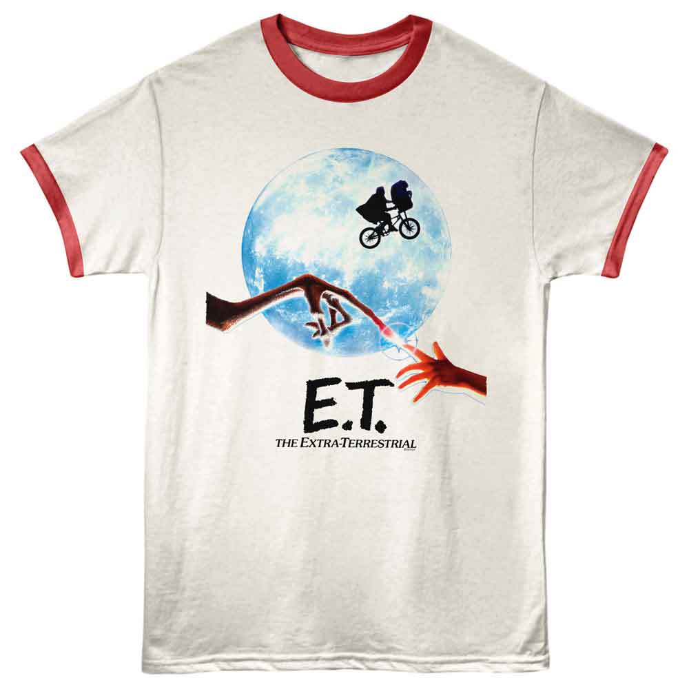 E.T. The Extra Terrestrial- Poster Ringer Tee