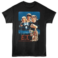 Thumbnail for E.T. The Extra Terrestrial - ET Fam Poster T-Shirt