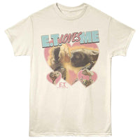 Thumbnail for E.T. The Extra Terrestrial - ET Loves Me T-Shirt