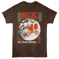 Thumbnail for E.T. The Extra Terrestrial - ET Silhouette Over Moon T-Shirt