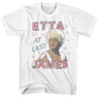 Thumbnail for ETTA JAMES-ETTA JAMES DOODLE STYLE-WHITE ADULT S/S TSHIRT
