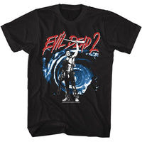 Thumbnail for EVIL DEAD-EVIL DEAD ASH AND PORTAL-BLACK ADULT S/S TSHIRT