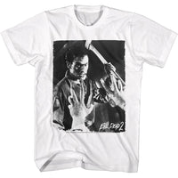 Thumbnail for EVIL DEAD-EVIL DEAD ASH WITH AXE-WHITE ADULT S/S TSHIRT