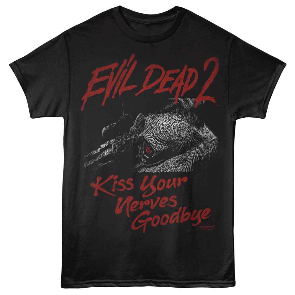 Evil Dead - 2 KISS Your Nerves Goodbye T-Shirt