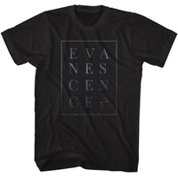 Thumbnail for EVANESCENCE-EVANESCENCE BOX-BLACK ADULT S/S TSHIRT