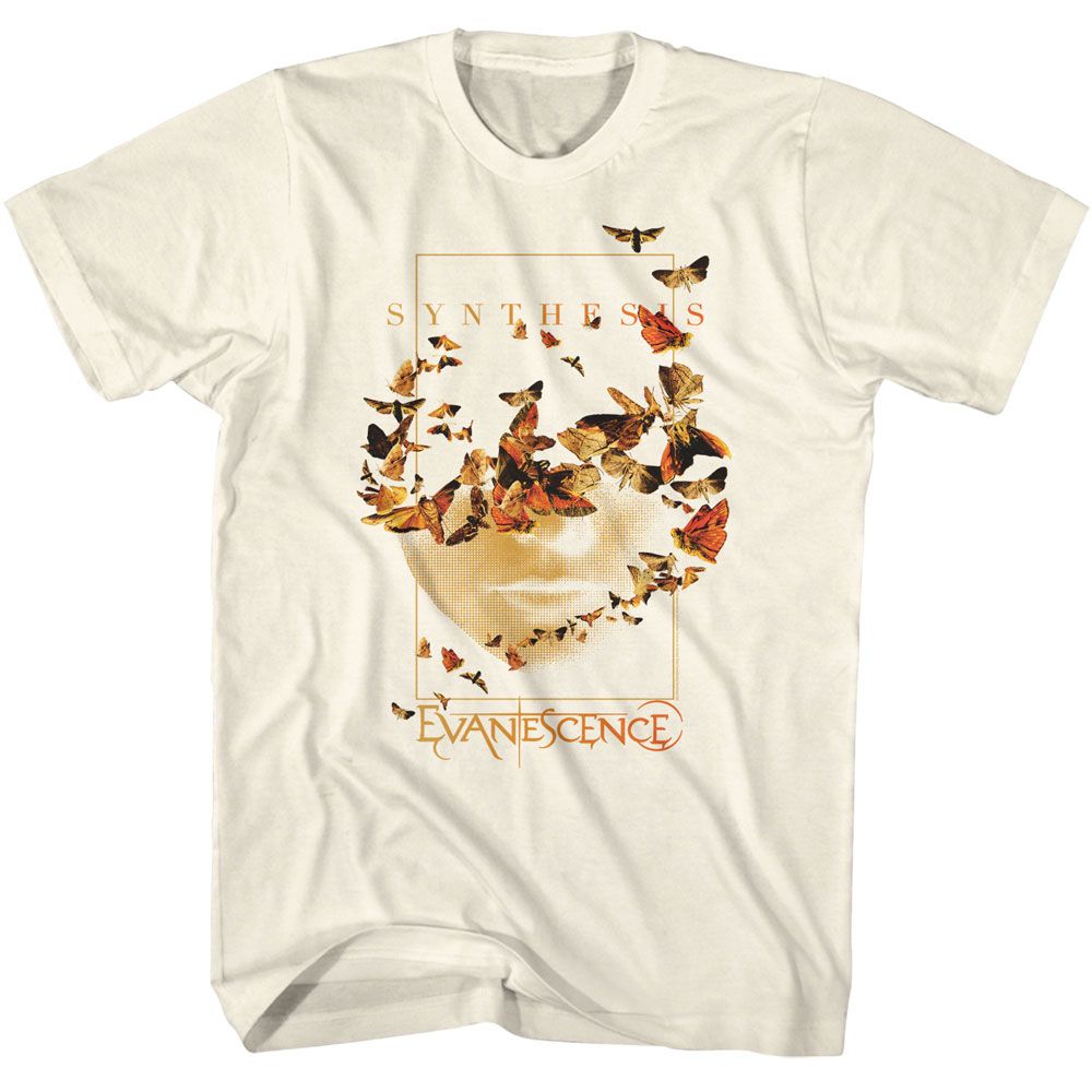 EVANESCENCE-EVANESCENCE BUTTERFLY SYNTHESIS-NATURAL ADULT S/S TSHIRT