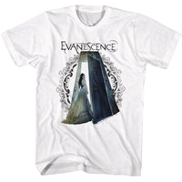 Thumbnail for EVANESCENCE-EVANESCENCE MAUSOLEUM ANGEL-WHITE ADULT S/S TSHIRT
