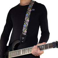 Thumbnail for VINTAGE FLORAL JACQUARD GUITAR STRAP