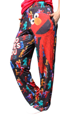 Thumbnail for Sesame Street Elmo pants on model side view