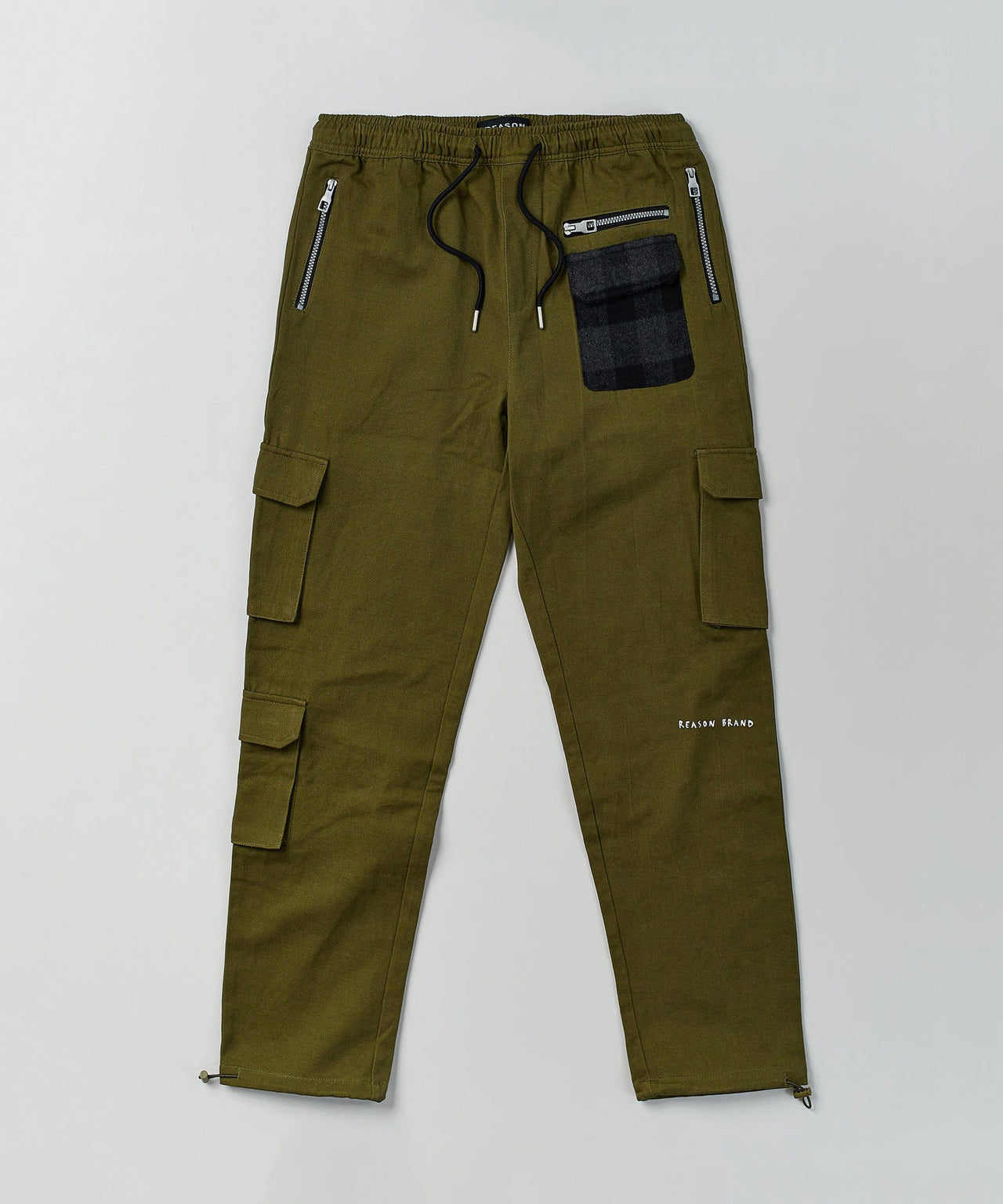 Heaven Woven Cargo Pant - Olive Green