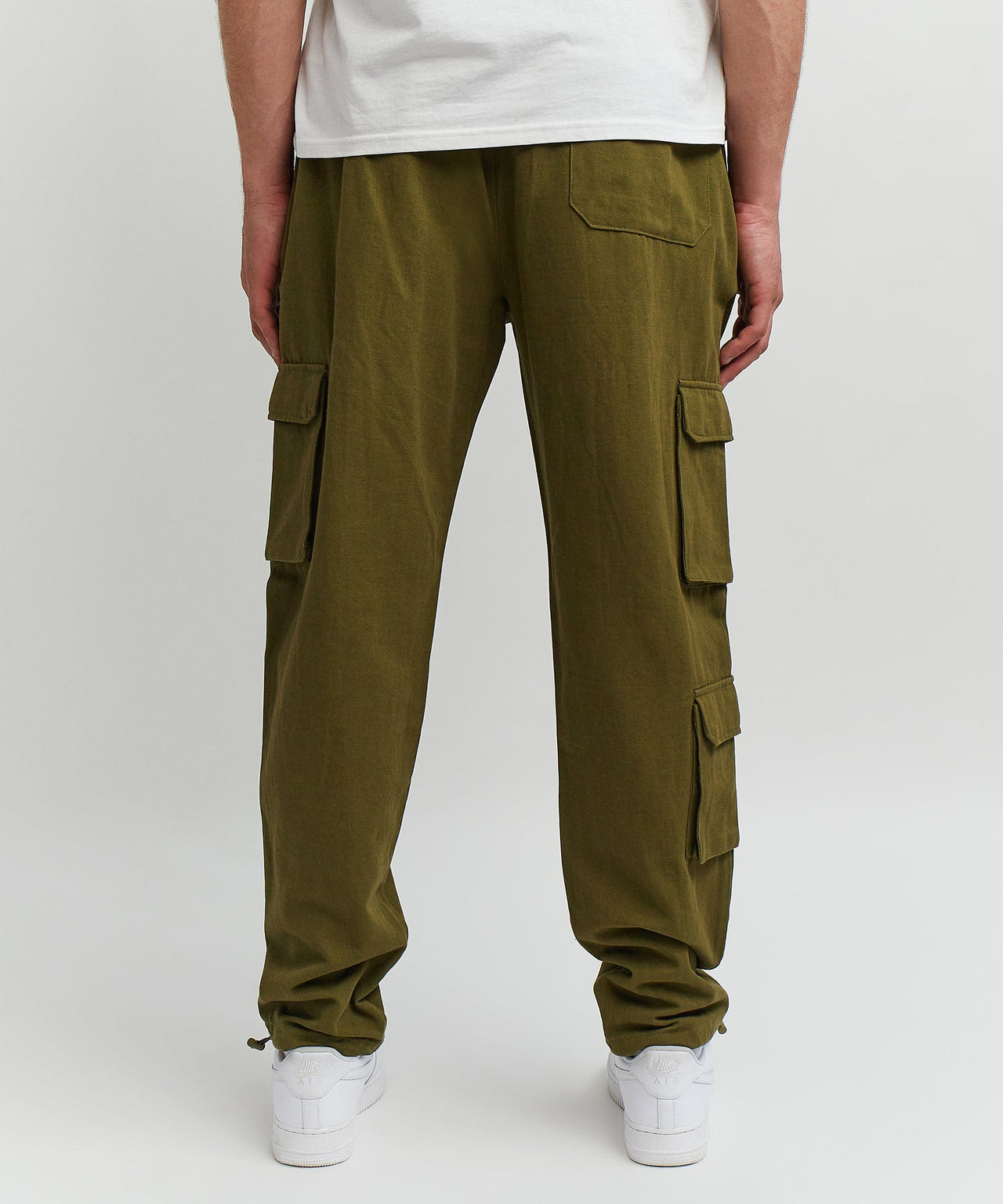Heaven Woven Cargo Pant - Olive Green