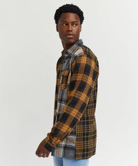Thumbnail for Split Flannel Shirt