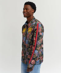 Thumbnail for Fearless Tape Trim Nylon Jacket