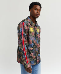 Thumbnail for Fearless Tape Trim Nylon Jacket