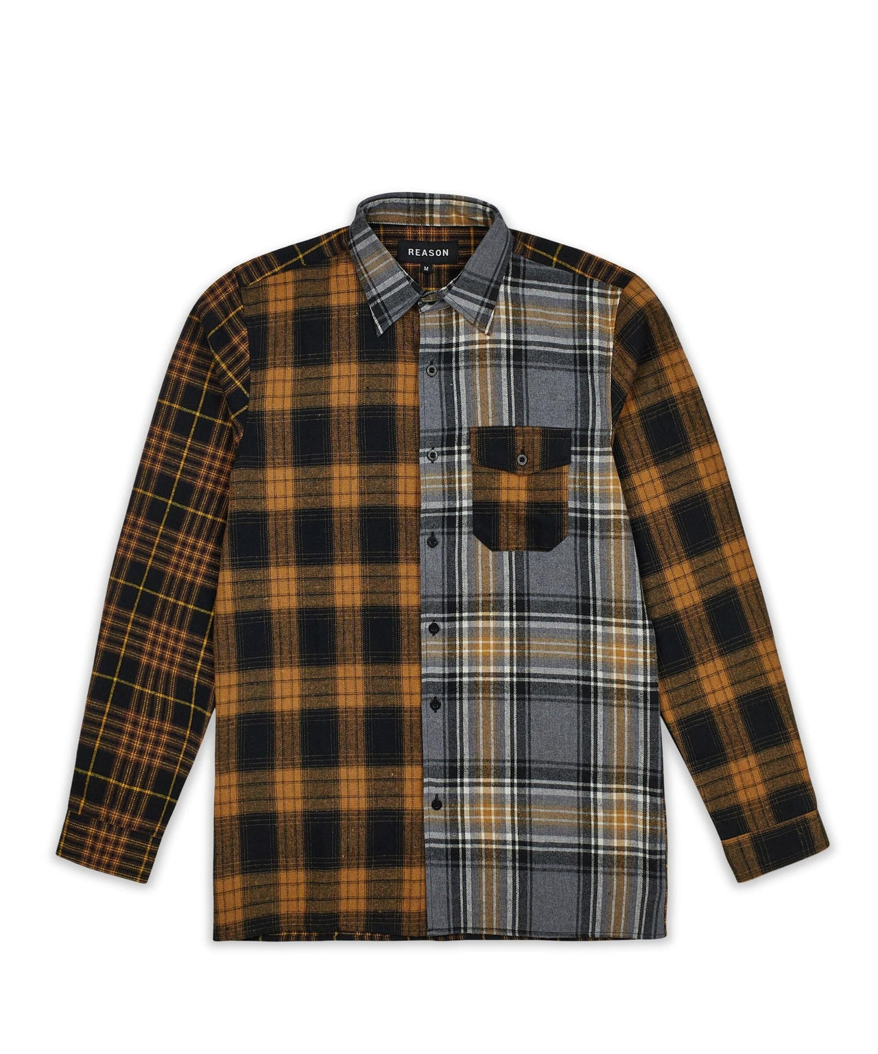 Split Flannel Shirt