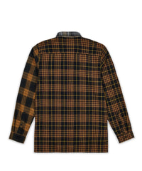 Thumbnail for Split Flannel Shirt