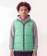 Thumbnail for Fresh Start Kid's Reversible Puffer Vest