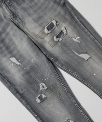 Thumbnail for Skinny Fit Denim Pant - Light Blue 1