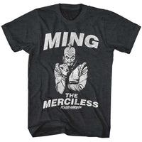 Thumbnail for FLASH GORDON-MERCILESS-BLACK HEATHER ADULT S/S TSHIRT