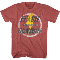Thumbnail for FLASH GORDON-AAAAA-HHHHH-RED HEATHER ADULT S/S TSHIRT
