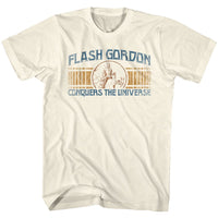 Thumbnail for FLASH GORDON-CONQUER-NATURAL ADULT S/S TSHIRT