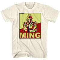 Thumbnail for FLASH GORDON-MING-NATURAL ADULT S/S TSHIRT